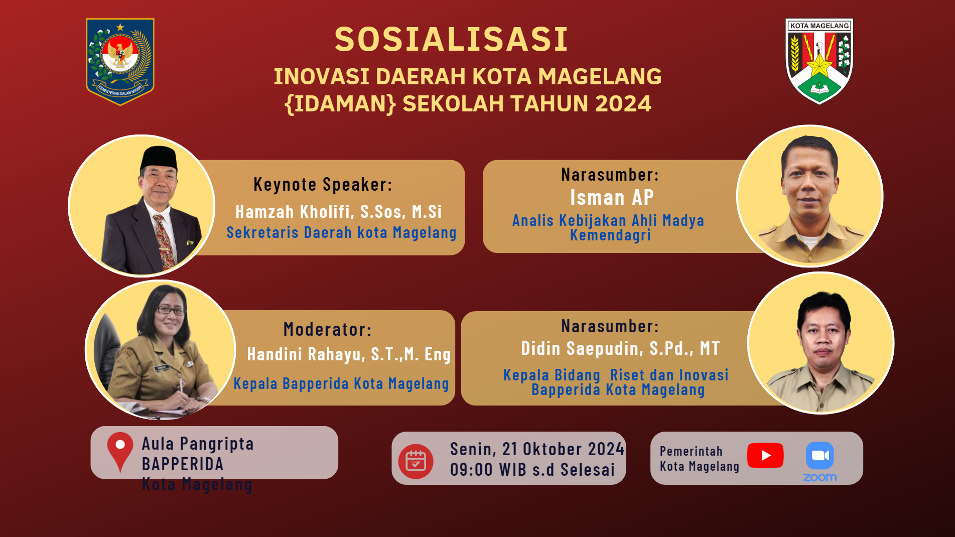 Inovasi Daerah Kota magelang ( IDAMAN) Sekolah 